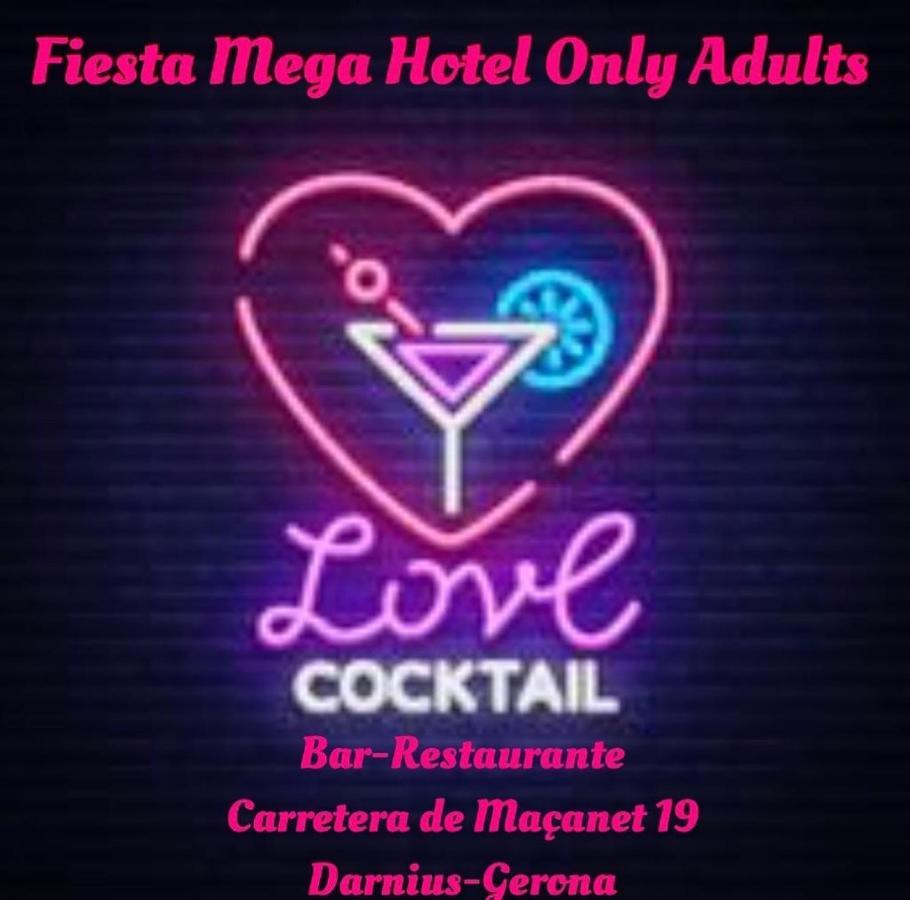 Hotel Fiesta Mega Only Adults Darnius Exterior foto